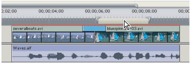 ADOBE PREMIERE PRO 7 - Pour définit la zone à prévisualiser (zone de travail): - 2
