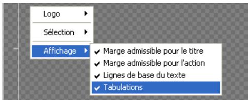 ADOBE PREMIERE PRO 7 - Affichez les marques de tabulation. - 1