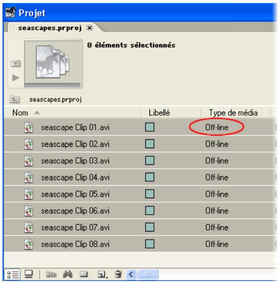 ADOBE PREMIERE PRO 7 - Capturez en série les éléments enregistrés. - 1