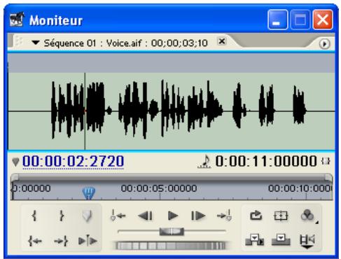 ADOBE PREMIERE PRO 7 - Définition des points d'entrée et de sortie audio basés sur des échantillons - 1