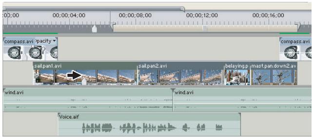 ADOBE PREMIERE PRO 7 - Pour sélectionner un ou plusieurs éléments : - 2