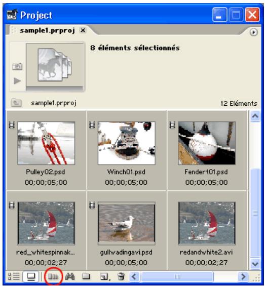 ADOBE PREMIERE PRO 7 - Ajoutez des éléments à une série. - 1