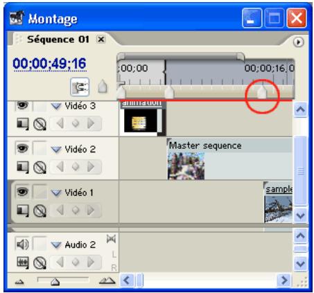 ADOBE PREMIERE PRO 7 - Définissez des marques de séquence pour creer des chapitres. - 1