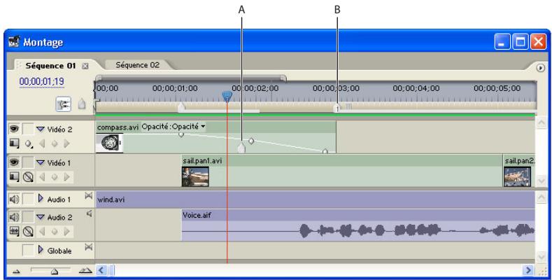 ADOBE PREMIERE PRO 7 - Utilisation des marques - 1