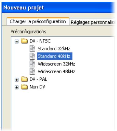 ADOBE PREMIERE PRO 7 - Préparez un projet pour les éléments à capturer. - 1