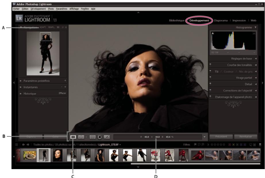 ADOBE PHOTOSHOP LIGHTROOM - Panneaux et outils - 1