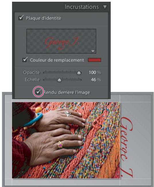 ADOBE PHOTOSHOP LIGHTROOM - Ajout de votre plaque d'identité à un diaporama - 1