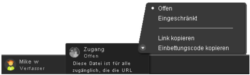 ADOBE ACROBAT COM - Zugriffsebenen für freiigegebene Dateien - 1