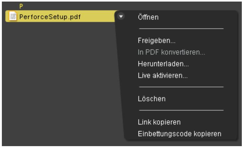 ADOBE ACROBAT.COM - Verwalten von Dateien - 4