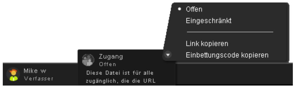ADOBE ACROBAT.COM - Zugriffsebenen für freiigegebene Dateien - 1