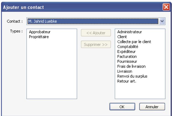 ADOBE ACROBAT 8 PROFESSIONAL - Ajout d'un contact à une définition de travail - 1