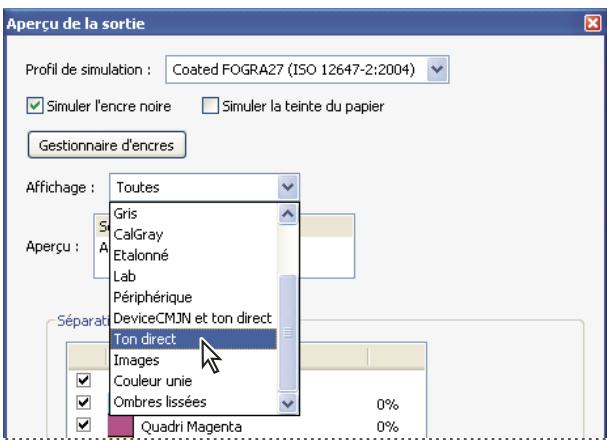 ADOBE ACROBAT 8 PROFESSIONAL - Affichage des couleurs par espace source - 1