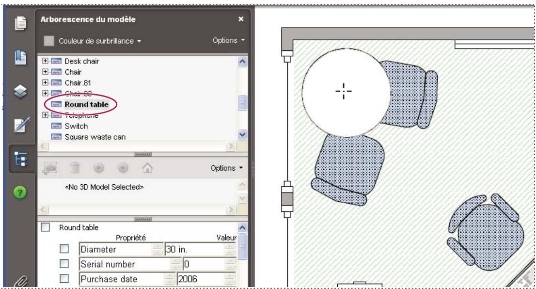 ADOBE ACROBAT 8 PROFESSIONAL - Affichage de données d'objet et de métadonnées - 1