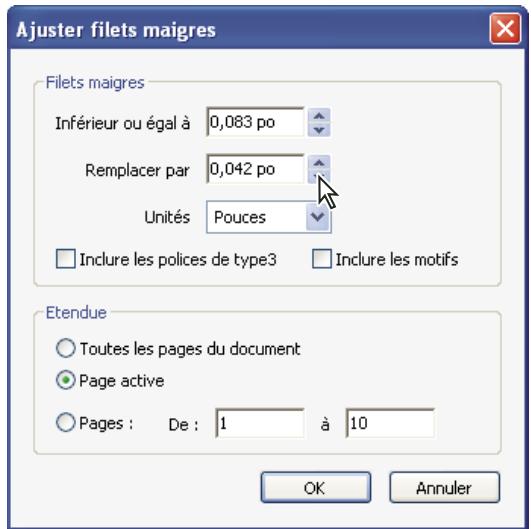 ADOBE ACROBAT 8 PROFESSIONAL - Retouche des filets maigres - 1
