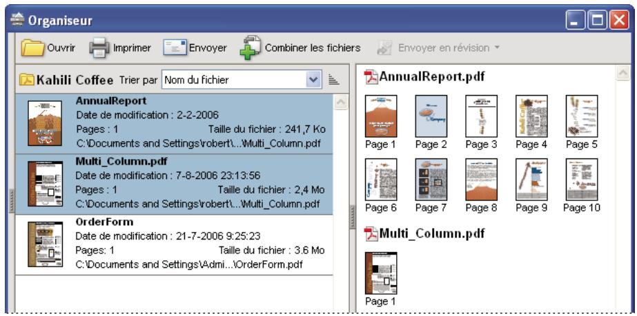 ADOBE ACROBAT 8 PROFESSIONAL - Panneau des pages - 1