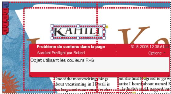 ADOBE ACROBAT 8 PROFESSIONAL - Insertion et affichage de commentaires de contrôle en amont - 2