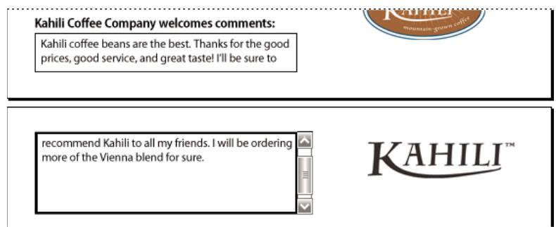 ADOBE ACROBAT 8 PROFESSIONAL - Ajout d'entrées excédant les limites du champ - 1