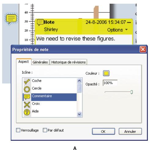 ADOBE ACROBAT 8 PROFESSIONAL - Modification de l'aspect des commentaires - 1