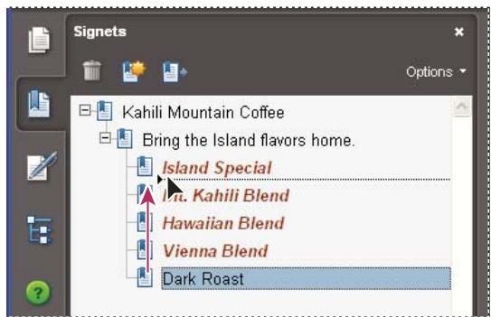 ADOBE ACROBAT 8 PROFESSIONAL - Imbrication d'un ou de plusieurs signets - 1