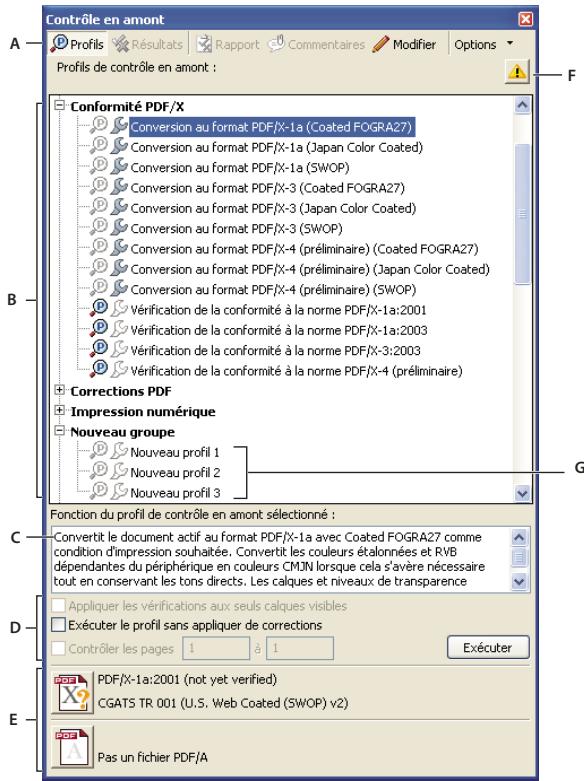 ADOBE ACROBAT 8 PROFESSIONAL - A propos de la boîte de dialogue Contrôle enumont - 1