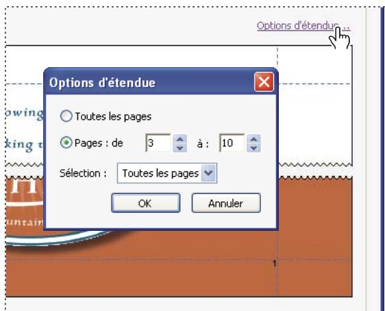 ADOBE ACROBAT 8 PROFESSIONAL - Définition et application d'un en-  ete et d'un pied de page - 1