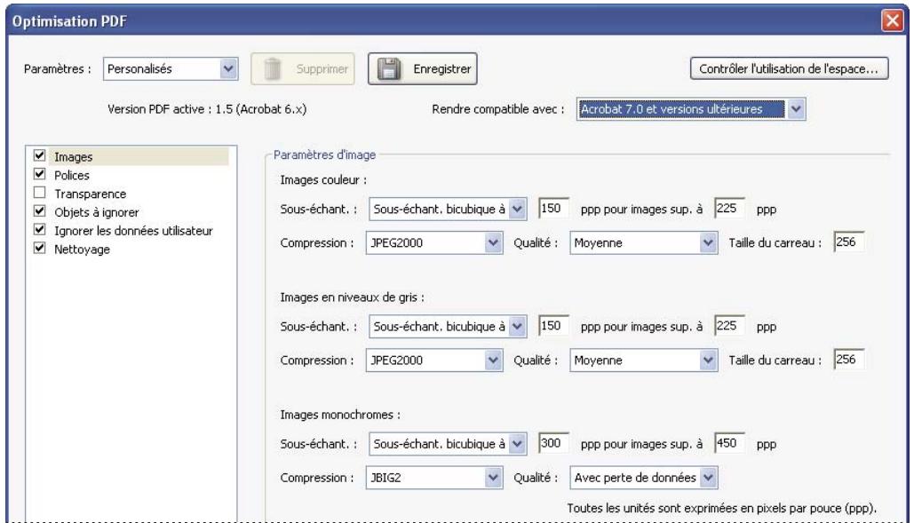 ADOBE ACROBAT PRO 9.0 - Panneau Images - 1