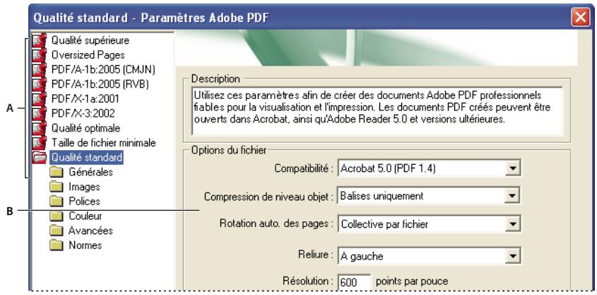 ADOBE ACROBAT PRO 9.0 - Creation d'un fichier personnelisé de paramètres Adobe PDF - 1