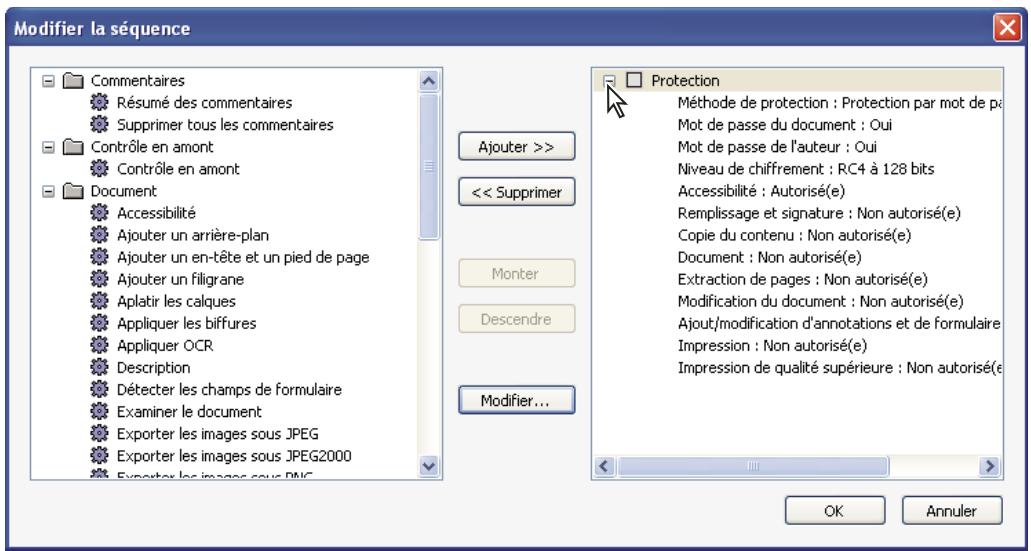ADOBE ACROBAT PRO 9.0 - Changement d'une série de traitement par lot - 1