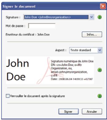 ADOBE ACROBAT PRO EXTENDED 9.0 - Signez le fichier PDF. - 2