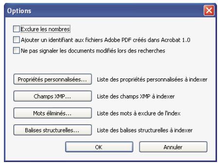 ADOBE ACROBAT PRO EXTENDED 9.0 - Creation d'un index pour une série de documents - 2