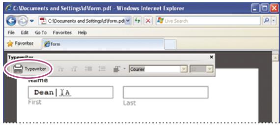 ADOBE ACROBAT XI - Remplissage de formulaires plats dans un navigateur - 1