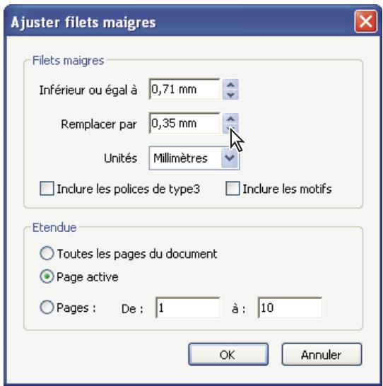 ADOBE ACROBAT XI - Retouche des filets maigres - 1