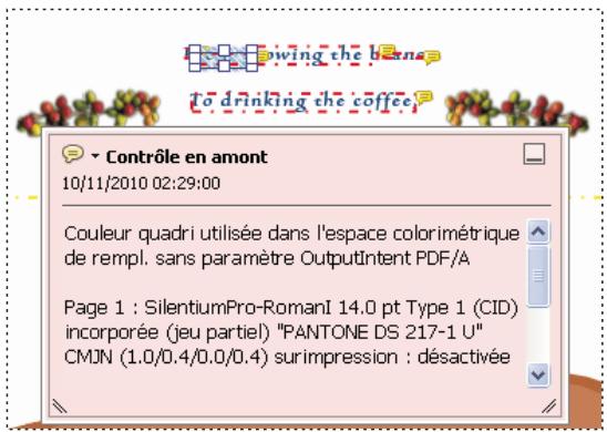 ADOBE ACROBAT XI - Insertion et affichage de commentaires de contrôle en avant - 1