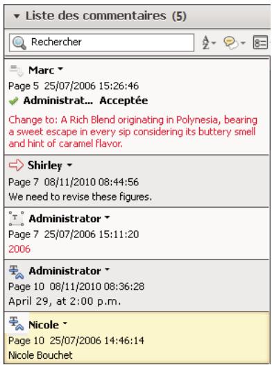 ADOBE ACROBAT XI - Affichage des commentaires - 1
