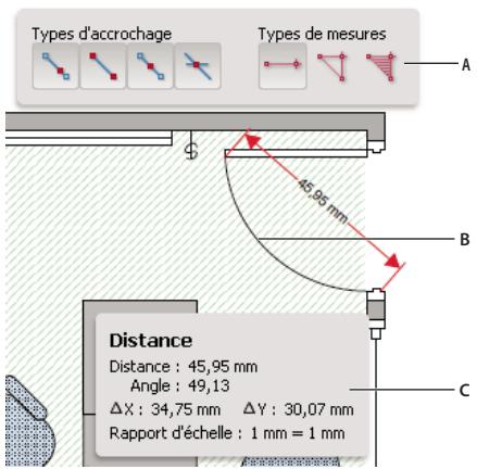 ADOBE ACROBAT XI - Mesure de la hauteur, de la largeur ou de l'aire d'un objet - 1