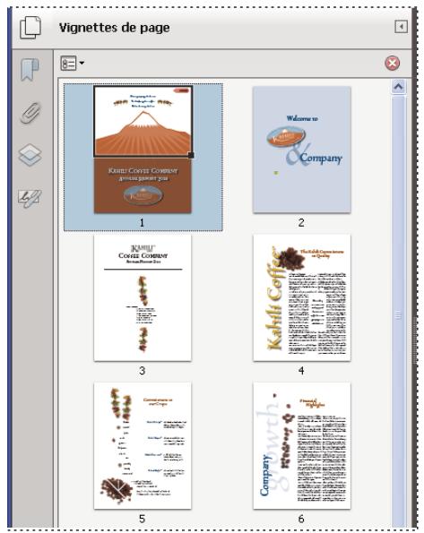 ADOBE ACROBAT XI - A propos des vignettes - 1