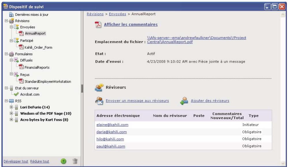 ADOBE ACROBAT XI - Présentation du dispositif de suivi - 1