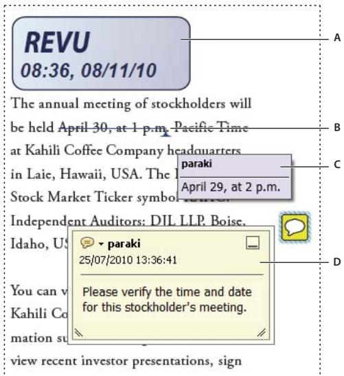 ADOBE ACROBAT XI - Présentation des outils d'annotation et d'annotation de dessin - 3