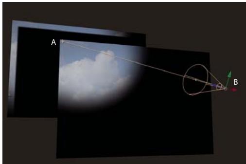 ADOBE AFTER EFFECTS CS4 - Création d'une lumière et modification des paramètres de lumière - 1