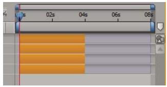 ADOBE AFTER EFFECTS CS4 - Agencement séquentiel de calques dans le temps - 1