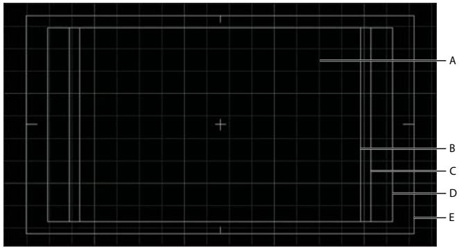 ADOBE AFTER EFFECTS CS4 - A propos des zones admissibles pour le titre et des zones admissibles pour l'action - 1