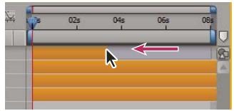 ADOBE AFTER EFFECTS CS4 - Raccordement ou extension de calques dans le panneau Montage - 2