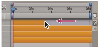 ADOBE AFTER EFFECTS CS5 - Raccordement ou extension de calques dans le panneau Montage - 2