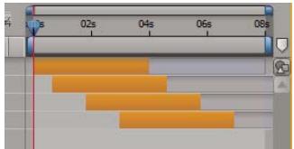 ADOBE AFTER EFFECTS CS5 - Agencement séquentiel de calques dans le temps - 2
