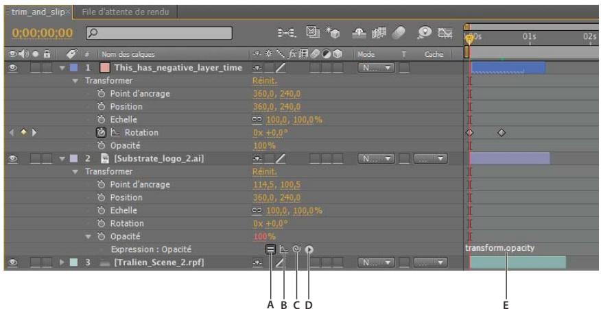 ADOBE AFTER EFFECTS CS5 - Ajout, modification et suppression d'expressions - 1