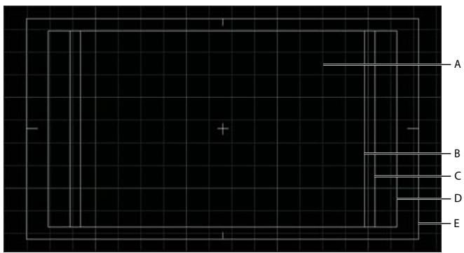 ADOBE AFTER EFFECTS CS5 - A propos des zones admissibles pour le titre et des zones admissibles pour l'action - 1