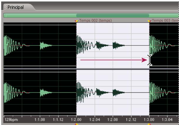 ADOBE AUDITION 3 - Sélectionner une plage pour une boucle - 1