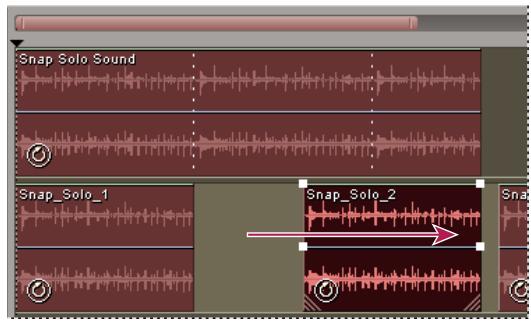 ADOBE AUDITION 3 - A propos des clips - 1