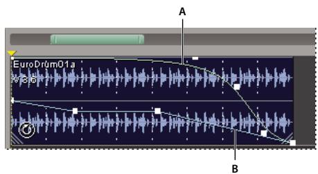 ADOBE AUDITION 3 - Automatisation des paramètres de clip - 1
