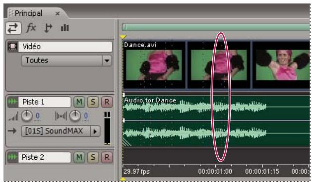 ADOBE AUDITION 3 - Insérer un fjichier videodans une session - 1